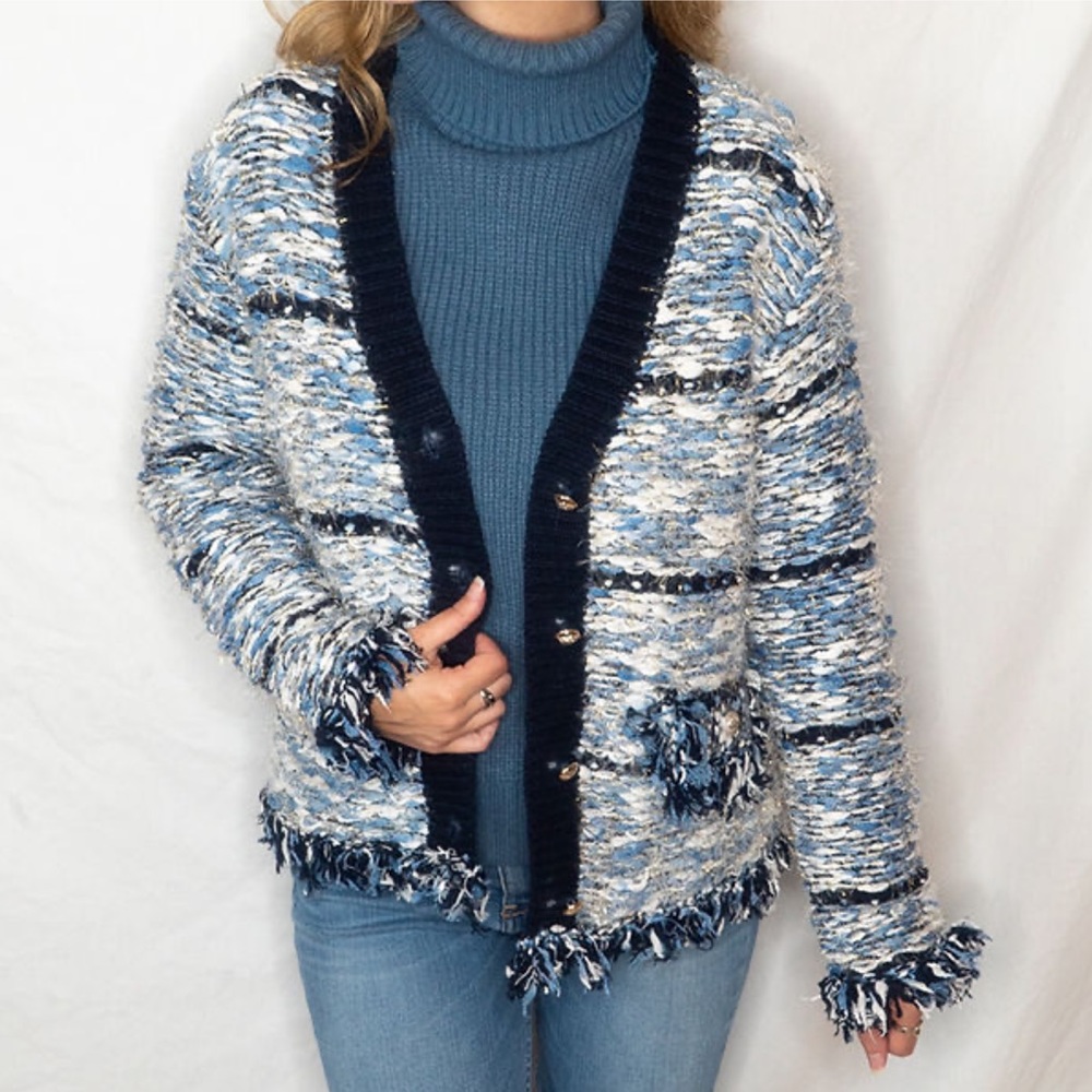 Blue trendy Sweater NWT
